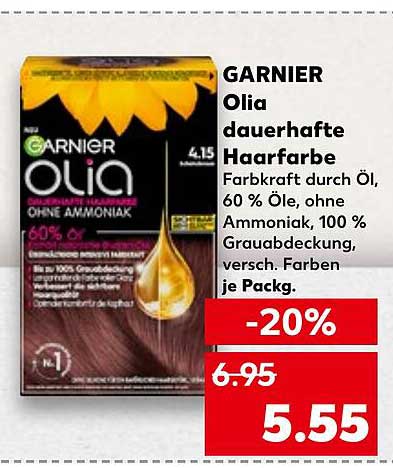 GARNIER Olia dauerhafte Haarfarbe
