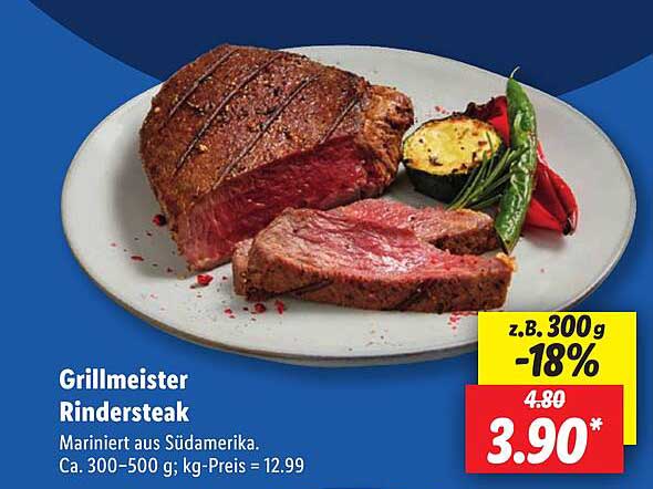 Grillmeister Rindersteak