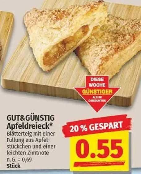 GUT&GRÜNSTIG Apfeldreieck*