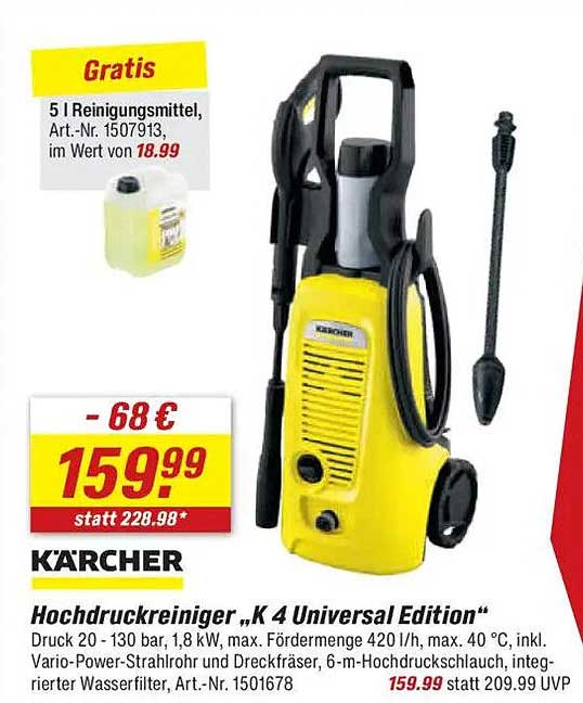 Hochdruckreiniger „K 4 Universal Edition“