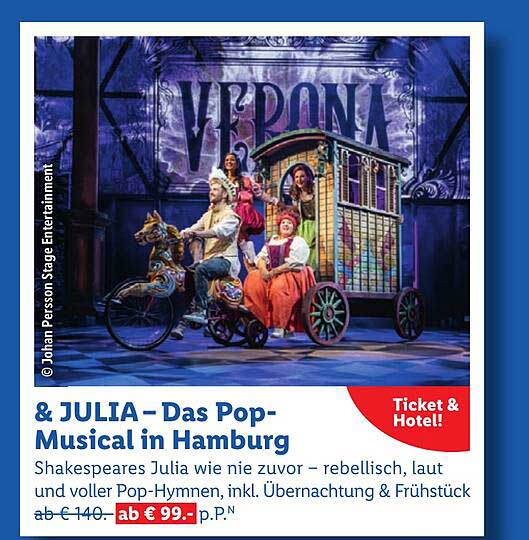 & JULIA – Das Pop-Musical in Hamburg