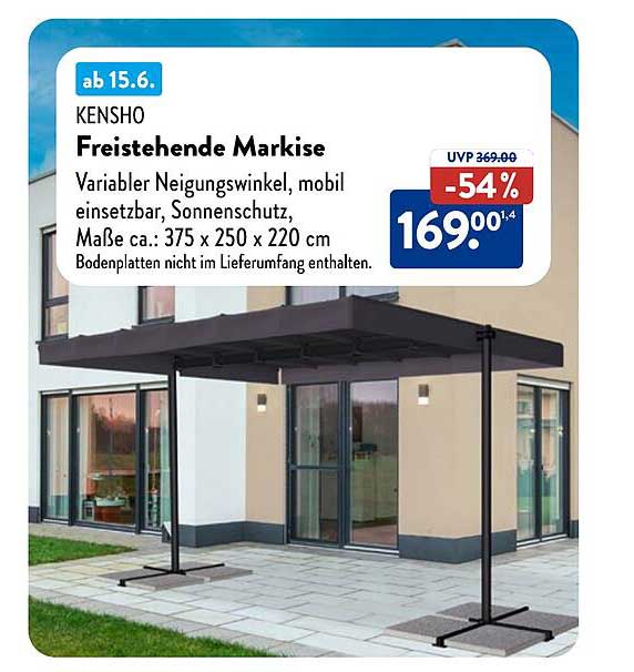 KENSHO Freistehende Markise