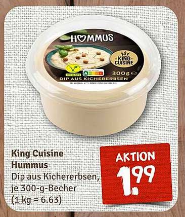 King Cuisine Hummus