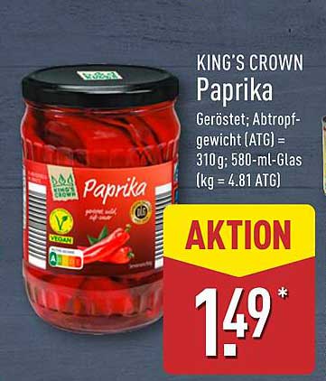 KING'S CROWN Paprika
