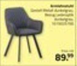 Klassischer Essstuhl mit angenehmer Polsterung und modernem Design