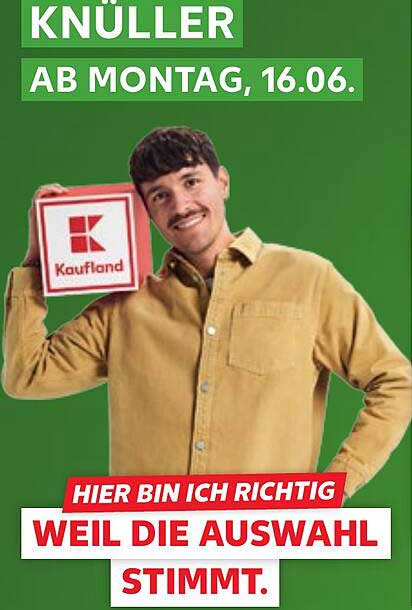 Knüller-Angebot ab Montag, 16.06.
