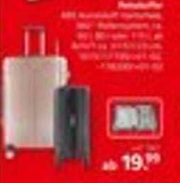 Koffer mit 360° Rollen - ab 19,99 €