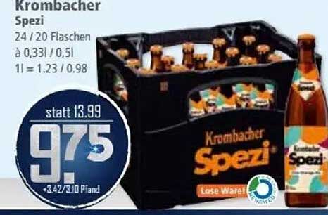 Krombacher Spezi – 24er Kasten zum Sonderpreis