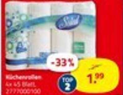 Küchenrollen 4x65 Blätter - ideal für den täglichen Gebrauch