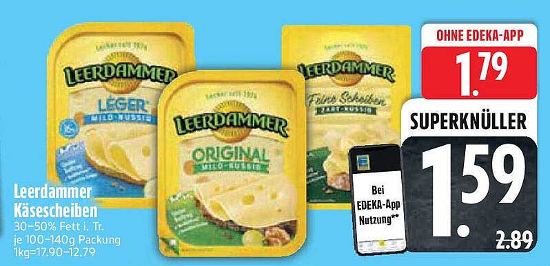 Leerdammer Käse­scheiben - Superknüller!