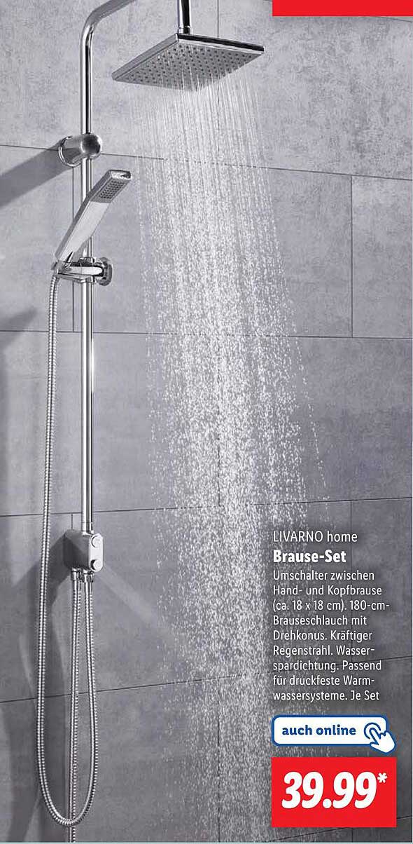 LIVARNO home Brause-Set