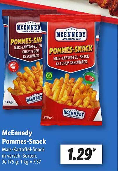 McEnnedy Pommes-Snack