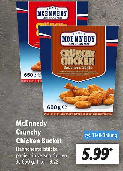 McKennedy Crunchy Chicken Bucket