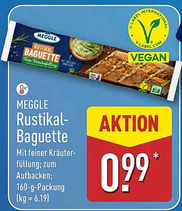MEGGLE Rustikal-Baguette 160-g-Packung