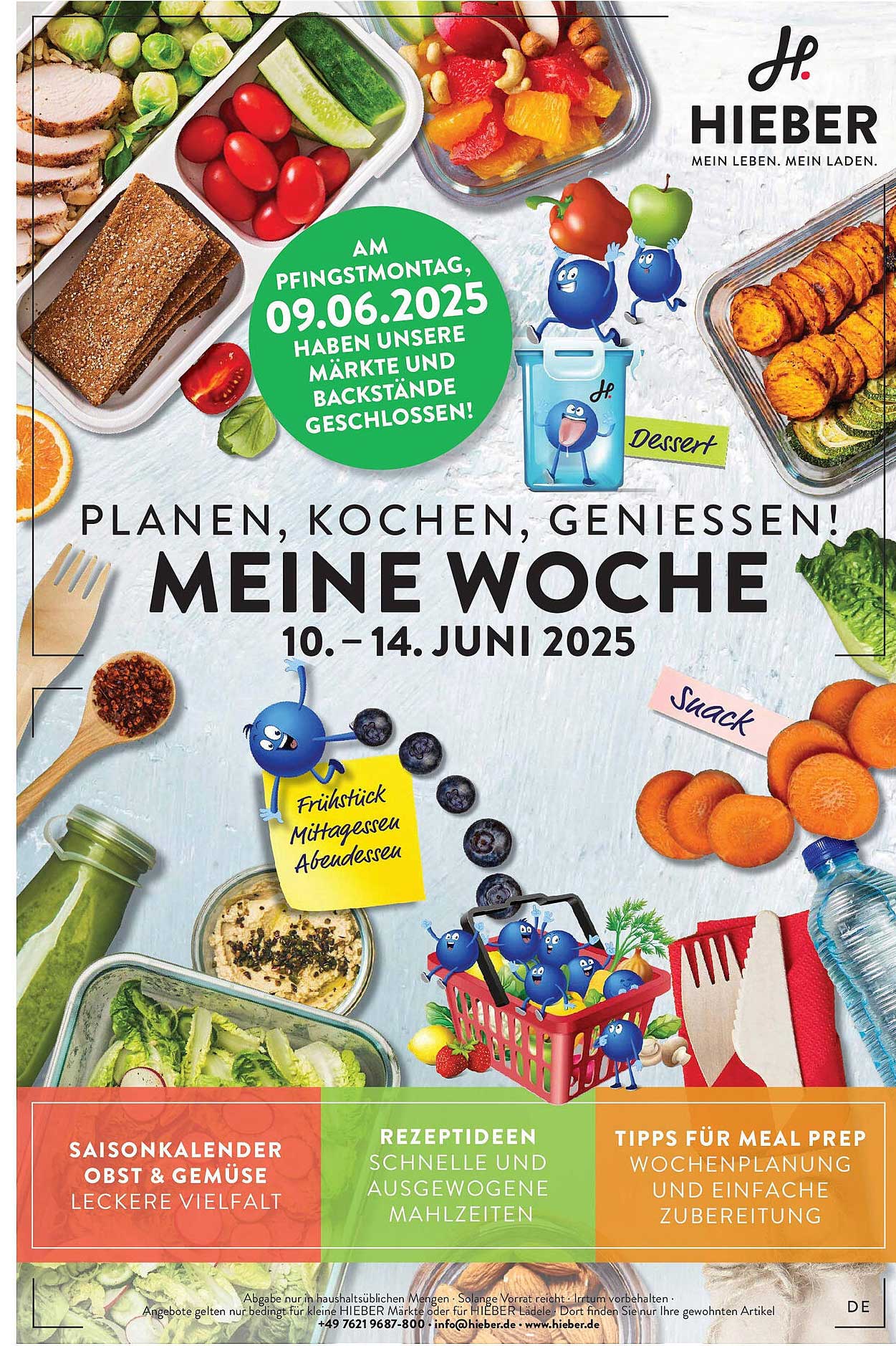 MEINE WOCHE - vielseitige Rezeptideen vom HIEBER!