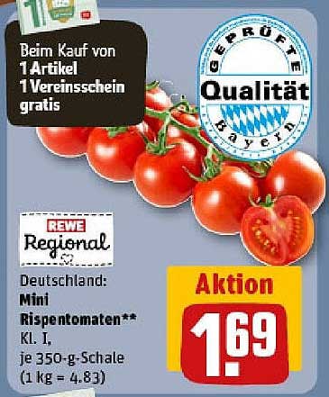 Mini Rispentomaten – REWE Regional