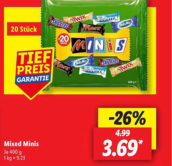 Mixed Minis - 20 Stück