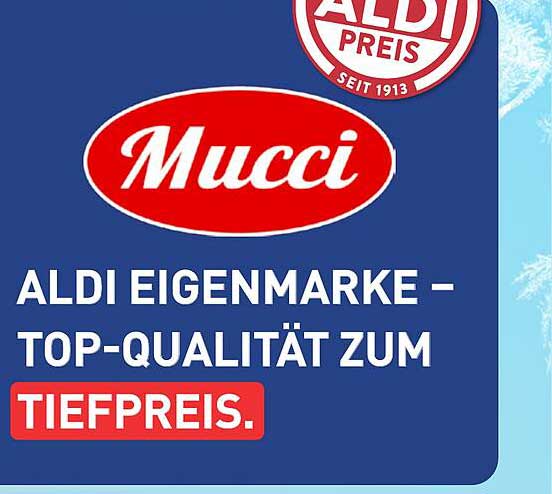 Mucci - Aldi Eigenmarke – Top-Qualität zum Tiefpreis