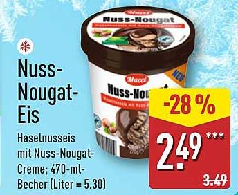 Nuss-Nougat-Eis