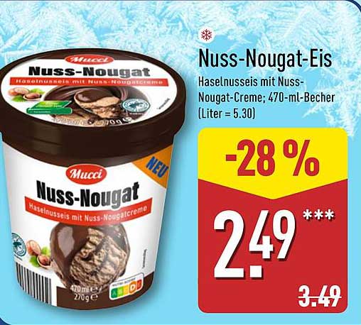 Nuss-Nougat-Eis