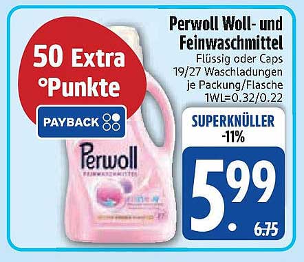 Perwoll Woll- und Feinwaschmittel – Superknüller!