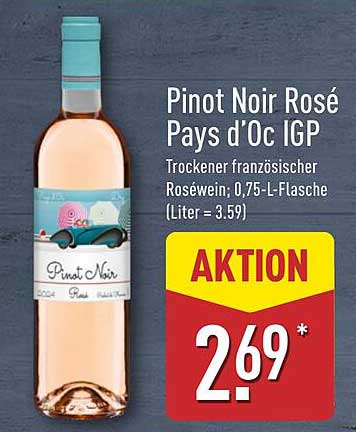 Pinot Noir Rosé Pays d'Oc IGP