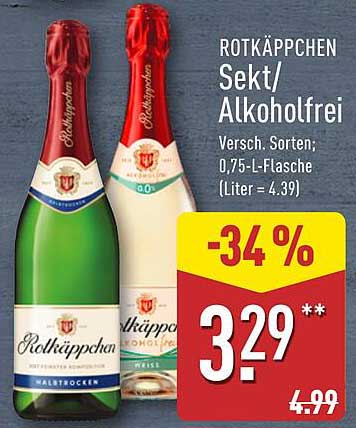 ROTKÄPPCHEN Sekt/Alkoholfrei
