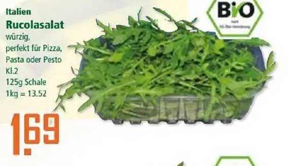 Rucolasalat, 125g - Bio-Qualität aus Italien