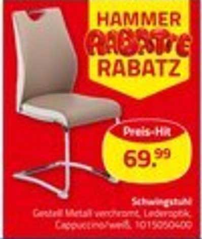 Schwingstuhl - Elegant und Funktional
