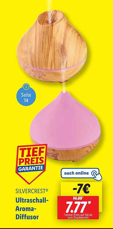 SILVERCREST® Ultraschall-Aroma-Diffusor