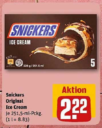 Snickers Original Ice Cream