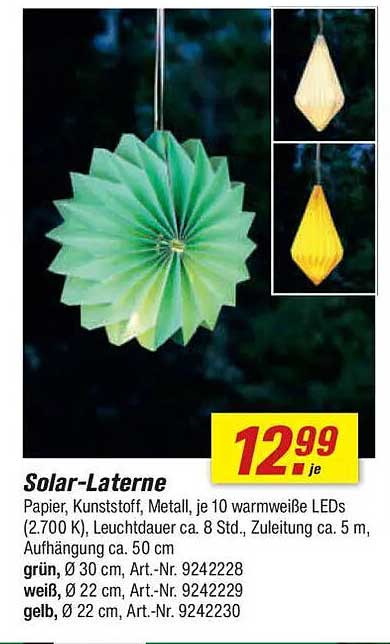 Solar-Laterne