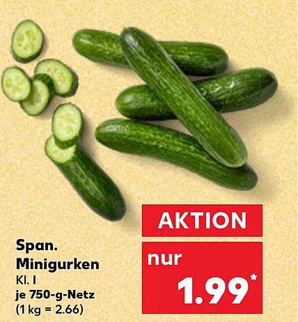 Span. Minigurken Klasse I