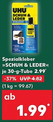 Spezialkleber »SCHUH & LEDER« je 30-g-Tube