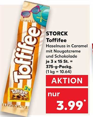 STORCK Toffifee Haselnuss in Caramel mit Nougatcreme und Schokolade