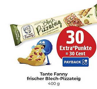 Tante Fanny frischer Blech-Pizzateig 400 g
