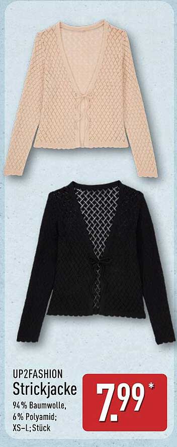 UP2FASHION Strickjacke