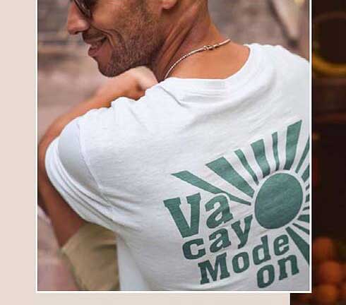 VACAY MODE T-Shirt - Der ideale Begleiter für den Sommer