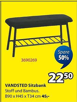VANDSTED Sitzbank