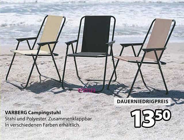 VARBERG Campingstuhl