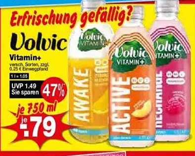 Volvic Vitamin+ - Erfrischung gefällig?
