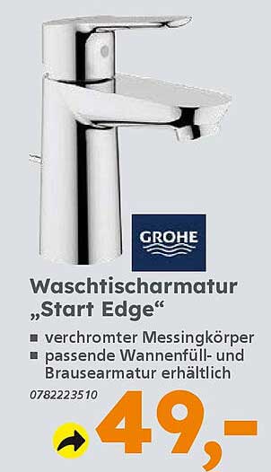 Waschtischarmatur „Start Edge“