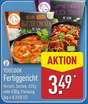 YOUCOOK Fertiggericht - Verschiedene Sorten 420g oder 430g