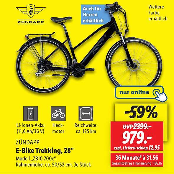 ZÜNDAPP E-Bike Trekking, 28"