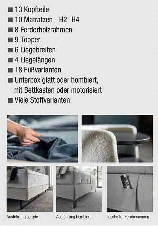 13 Kopfteile