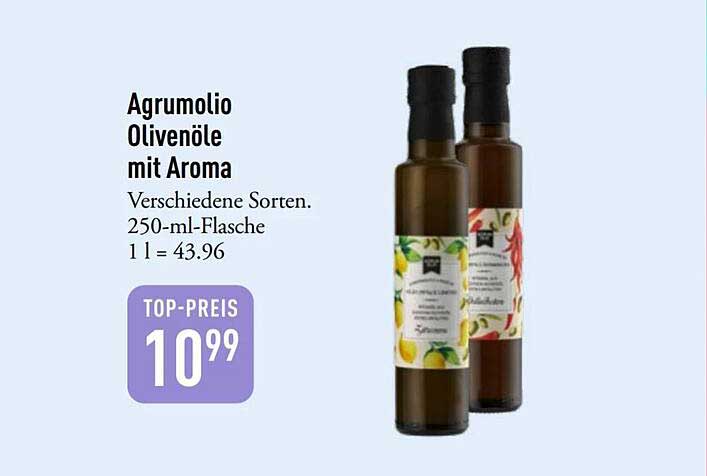 Agrumolio Olivenöle mit Aroma