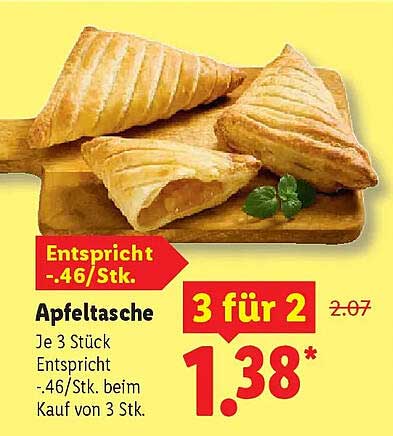 Apfeltasche