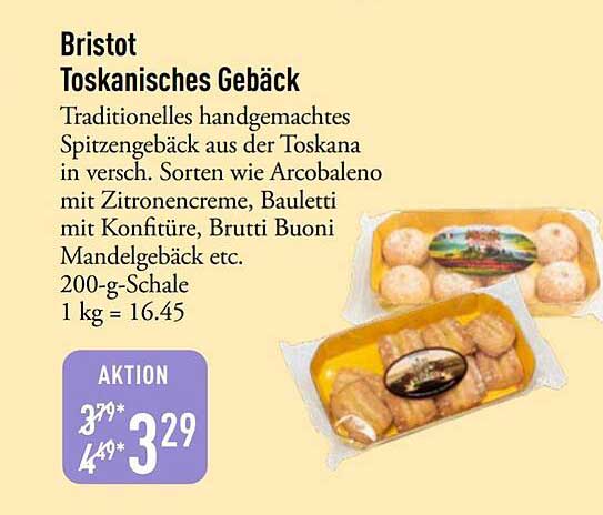 Bristot Toskanisches Gebäck