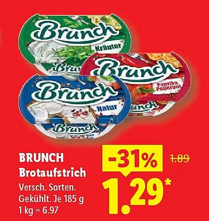 BRUNCH Brotaufstrich