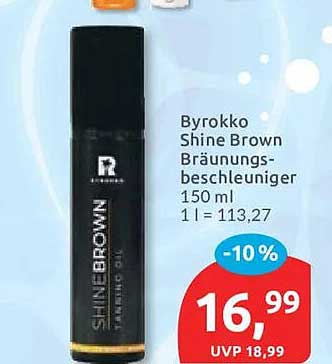 Byrokko Shine Brown Bräunungsbeschleuniger 150 ml
